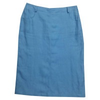 Marella Skirt Linen in Turquoise
