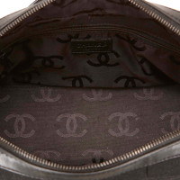 Chanel Choco Bar Canvas Shoulder Bag