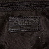 Chanel Choco Bar Canvas Shoulder Bag