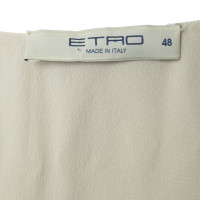 Etro zijden jurk patroon