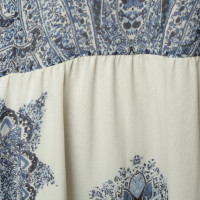 Etro zijden jurk patroon