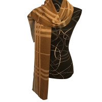 Burberry Shawl gold-colored shiny