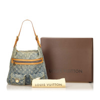 Louis Vuitton Baggy GM Denim in Blauw