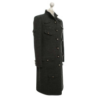 Moschino Cheap And Chic Coat in donkergrijs