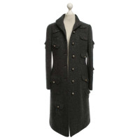 Moschino Cheap And Chic Coat in donkergrijs
