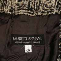 Giorgio Armani Veste mohair grise
