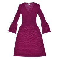 Missoni Purple Wool Knit Dress