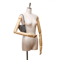 Christian Dior Jacquard Saddle Shoulder Bag
