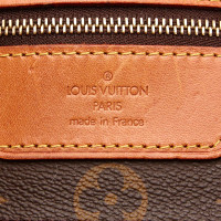 Louis Vuitton Sac Shopping aus Canvas in Braun