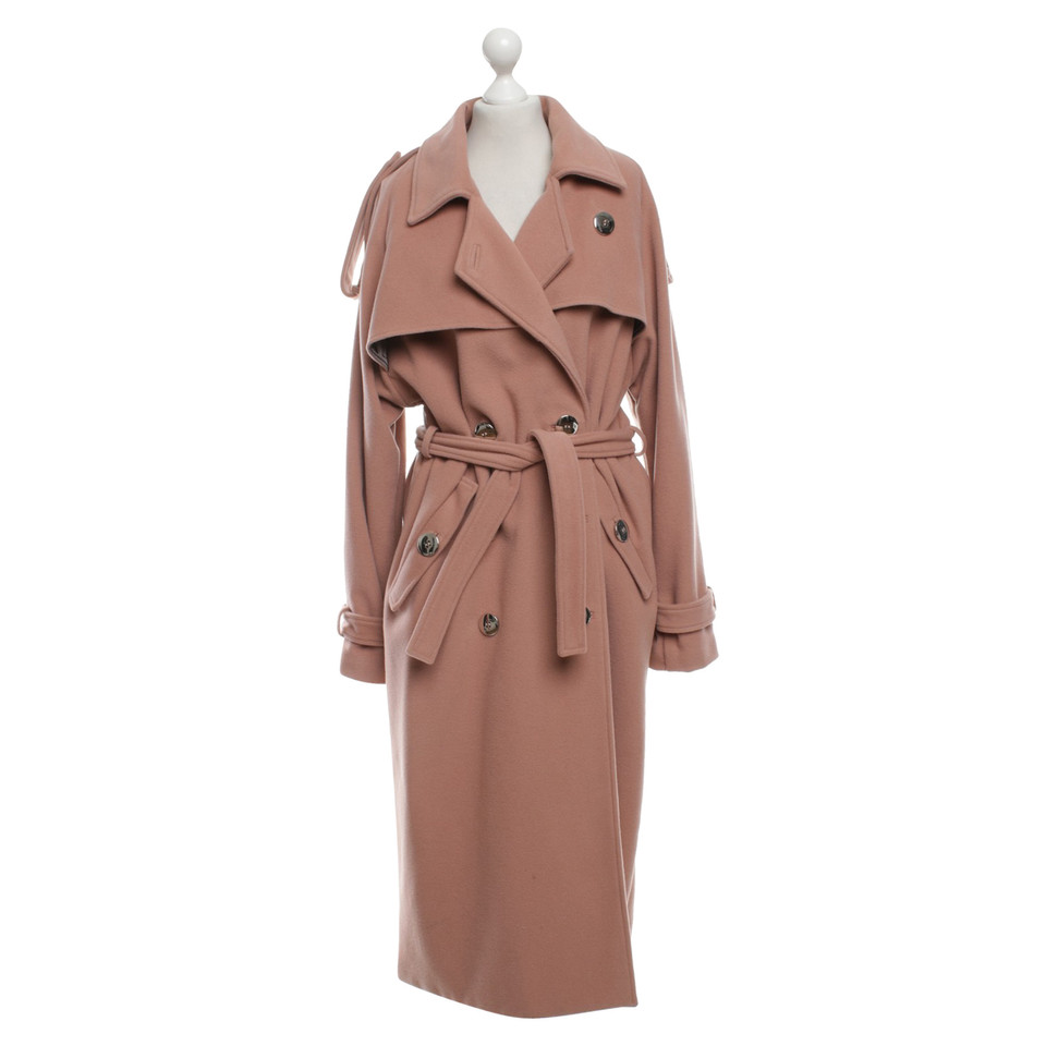 Marcel Ostertag Trenchcoat in Light Pink