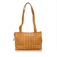 Mcm Visetos Leren Schouder tas