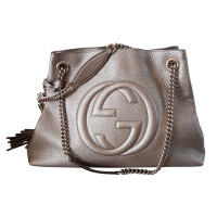 Gucci Soho Bag Leather in Gold