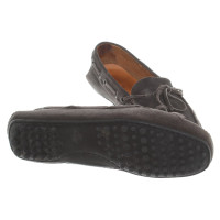 Car Shoe Moccasins in anthracite