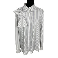 Victoria By Victoria Beckham Top en Coton en Gris