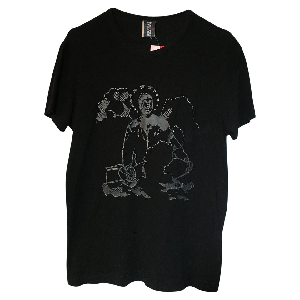 Jean Paul Gaultier Top Cotton in Black