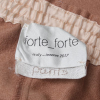 Andere merken Forte_forte - broek in lichtbruin