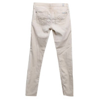 7 For All Mankind Skinny Jeans in beige