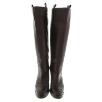 L'autre Chose Boots in dark brown