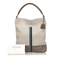 Céline Bicolor Leder Handtasche
