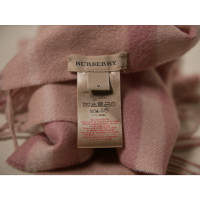Burberry Schal/Tuch aus Kaschmir in Rosa / Pink