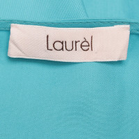 Laurèl Mouwloos shirt in turquoise