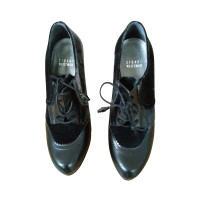 Stuart Weitzman Black high laces shoe