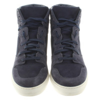 Balenciaga Sneakers alte in blu scuro