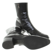 Prada Boots in black leather