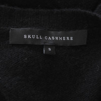 Skull Cashmere Pullover mit Motiv-Print