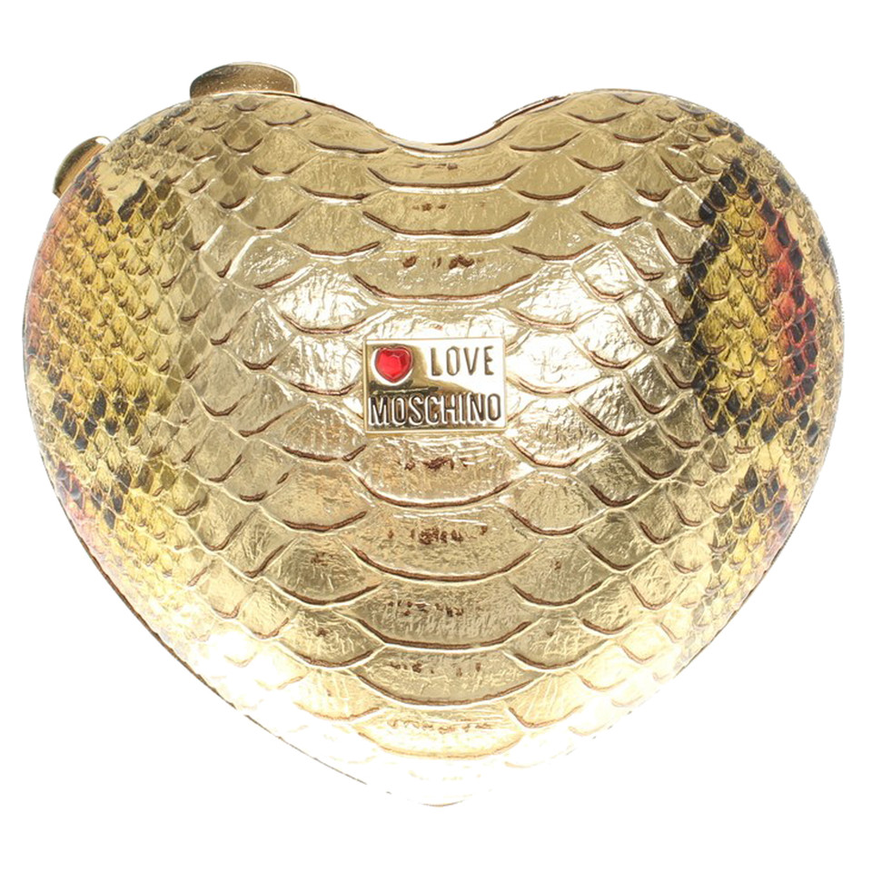 Moschino Love borsa da sera a forma di cuore