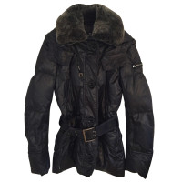 Peuterey Down jacket with faux fur collar