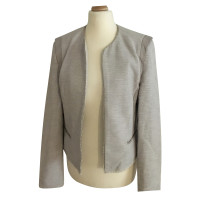 Steffen Schraut Boucle blazer grijs met ketting gegevens