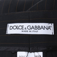 Dolce & Gabbana Pantaloni con gessato