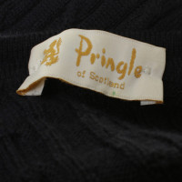 Pringle Of Scotland Maglione di lana blu scuro
