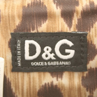 D&G Umhängetasche in Goldfarben