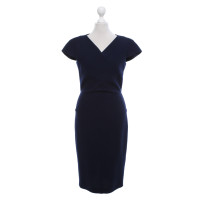 Roland Mouret Kleid aus Wolle in Blau