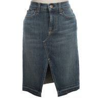 7 For All Mankind "Roxy" skirt in blue