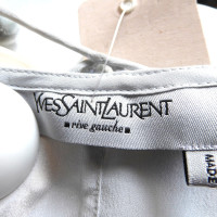 Yves Saint Laurent Silk blouse with Samtknöpfen