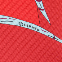 Hermès Pleated cloth with pattern