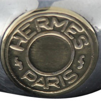 Hermès anello CLOU DE SELLE argento e oro