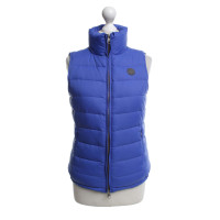 Closed Down vest in royal blue