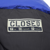 Closed Down vest in royal blue