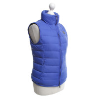 Closed Down vest in royal blue