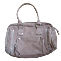 Longchamp Handbag made of pink rough leather
