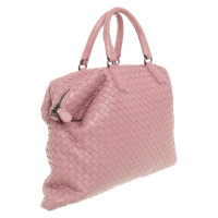 Bottega Veneta Handbag Leather in Pink