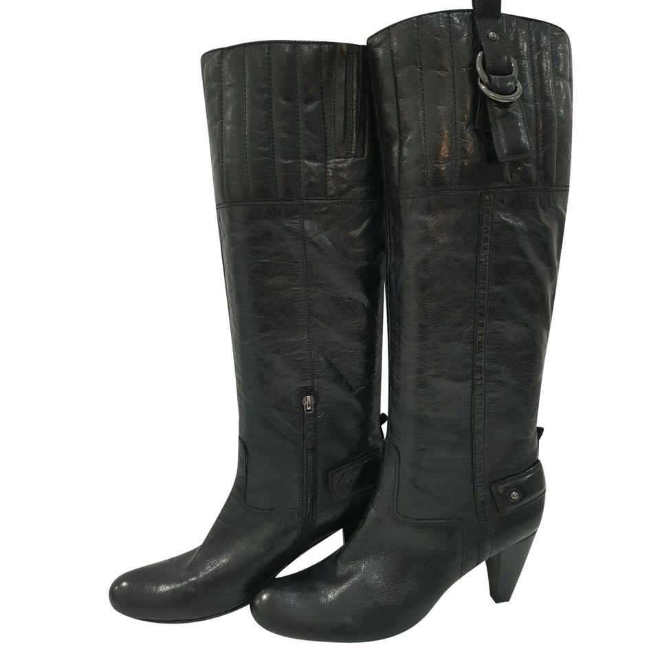 Kennel & Schmenger Bottes en Cuir en Noir