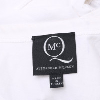 Alexander McQueen Top avec logo imprimé