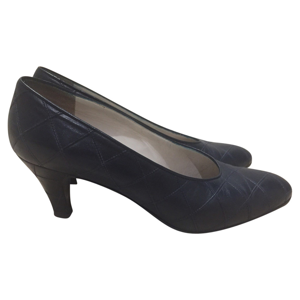 Chanel pumps in donkerblauw