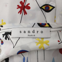 Sandro Blouse with pattern