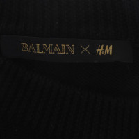 Balmain X H&M top with stripe pattern